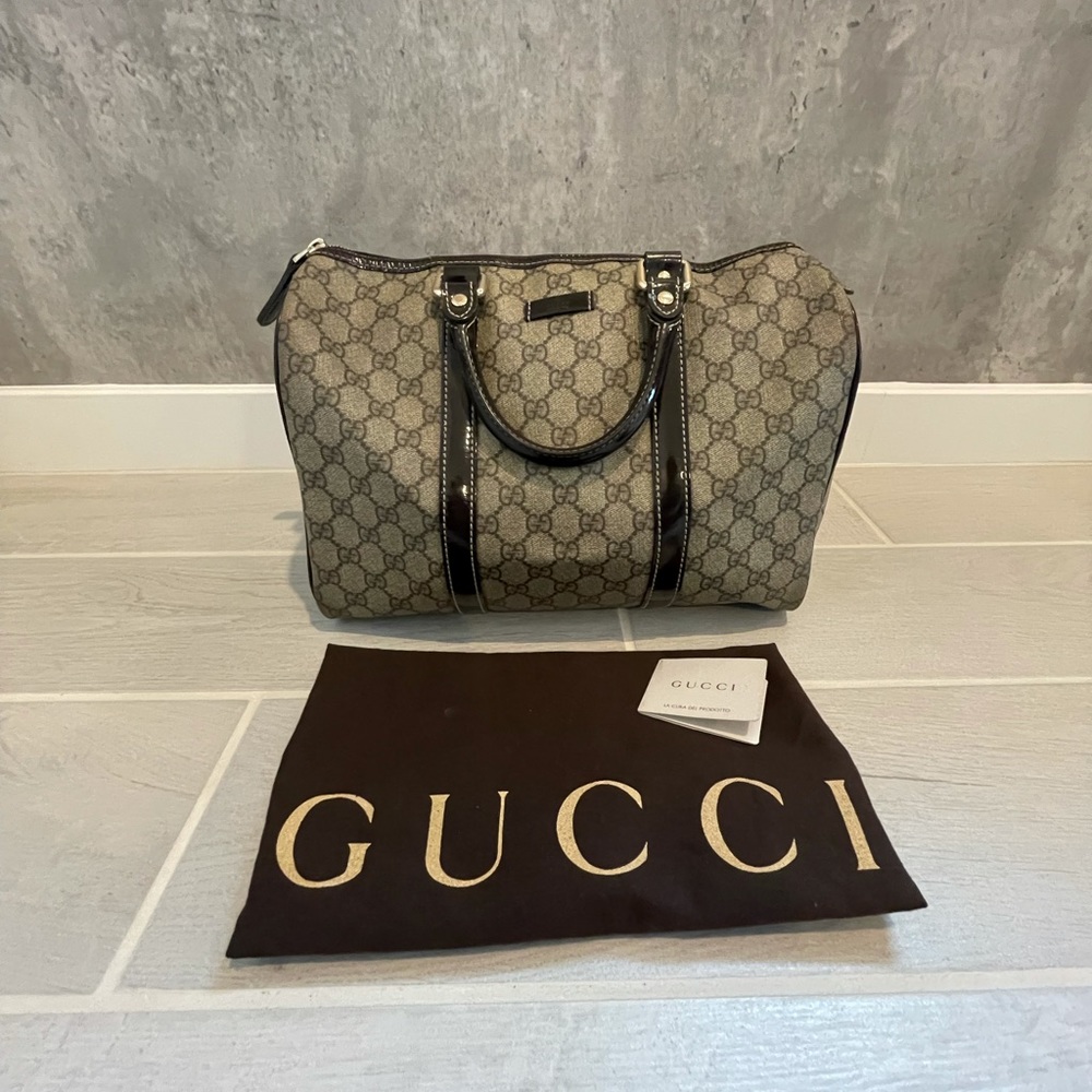 Gucci GG Joy Boston Bag Brown